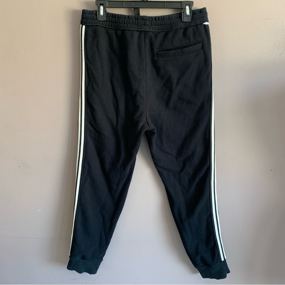 Mother Denim The Runner Stripe Jogger Pants, Black/white, Medium - Picture 3 of 9